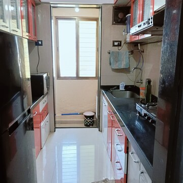Kitchen in 1 BHK Apartment at D V Shree Shashwat, Mira Road – for Rent