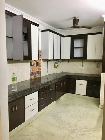 Kitchen in 3 BHK Builder Floor at Paryavaran Complex – for Rent