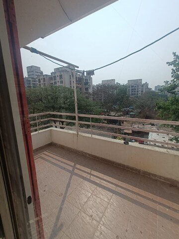 Balcony in 2.5 BHK Apartment at Kumar Sansar, Kondhwa – for Rent