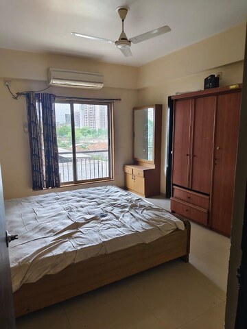Bedroom in 3 BHK Apartment at Ajmera Casa Vyoma, Vastrapur – for Rent