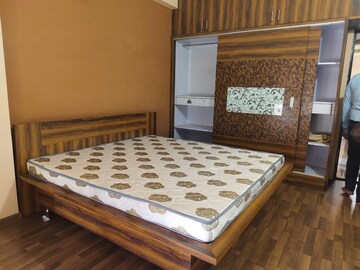 Bedroom in 3 BHK Apartment at Ajmera Casa Vyoma, Vastrapur – for Rent