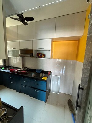 Kitchen in 2 BHK Apartment at Sheth Midori, Dahisar East – for Sale
