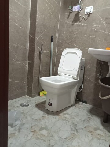 Bathroom in 1 BHK Builder Floor at Paryavaran Complex – for Rent