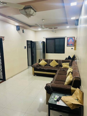 Living Room in 2 BHK Apartment at Makarba – for Rent