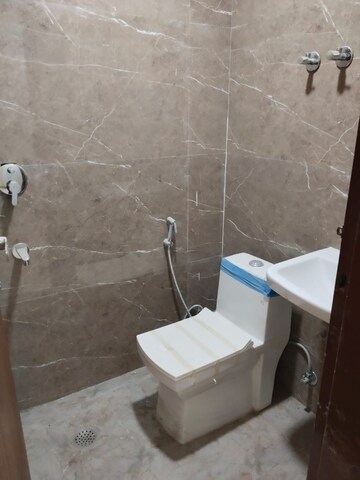Bathroom in 1 BHK Builder Floor at Paryavaran Complex – for Rent