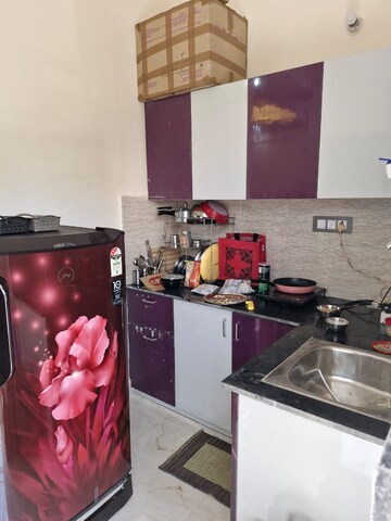 Kitchen in 1 RK Builder Floor at Ansal Sushant Lok I, Sector 43 – for Rent