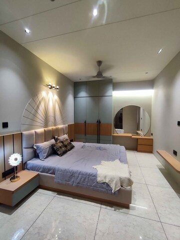 Bedroom in 3 BHK Apartment at Gala Aura, Bopal – for Rent