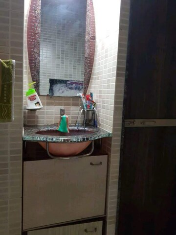 Bathroom in 2 BHK Apartment at K Raheja Palm Court, Malad West – for Rent