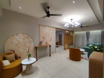 Living Room in 3 BHK Apartment at Gala Aura, Bopal – for Rent