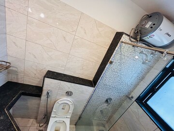Bathroom in 2 BHK Apartment at Amanora Gold Towers, Hadapsar – for Rent