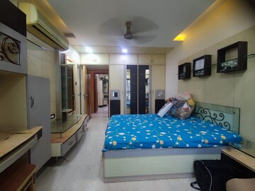 Bedroom in 3 BHK Apartment at Anmol Tower, Goregaon West – for Rent