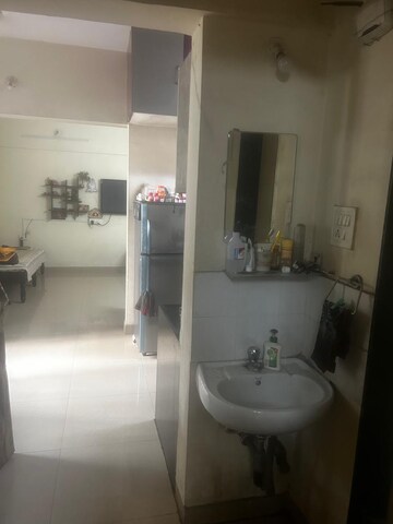 Bathroom in 2 BHK Apartment at Magarpatta City Iris, Hadapsar – for Rent