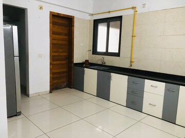 Kitchen in 3 BHK Apartment at JP Iscon Platinum, Bopal – for Rent