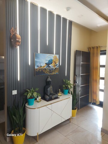 Balcony in 3 BHK Apartment at Fortune Victoria Heights, Dhakoli Village – for Rent