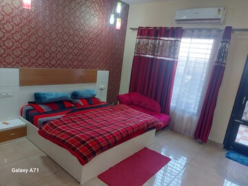 Bedroom in 3 BHK Apartment at Fortune Victoria Heights, Dhakoli Village – for Rent