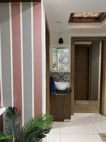 Living Room in 3 BHK Apartment at Prahlad Nagar – for Rent