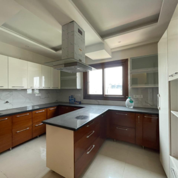 Kitchen in 3 BHK Builder Floor at Kohli One Malibu Town, Malibu Town – for Rent