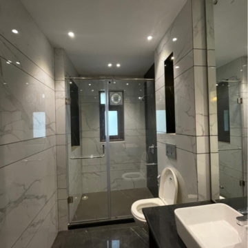Attached Bathroom in 3 BHK Builder Floor at Kohli One Malibu Town, Malibu Town – for Rent