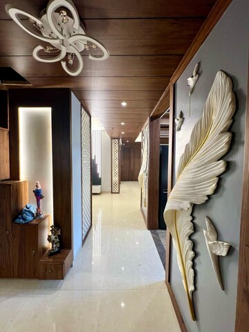 Staircase in 3 BHK Apartment at Sector 20 – for Rent
