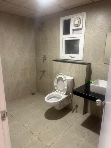 Bathroom in 2.5 BHK Apartment at Prestige High Fields, Gachibowli – for Rent