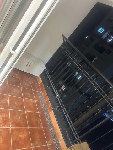 Staircase in 2.5 BHK Apartment at Prestige High Fields, Gachibowli – for Rent