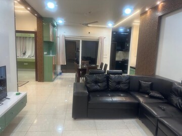 Living Room in 2.5 BHK Apartment at Prestige High Fields, Gachibowli – for Rent