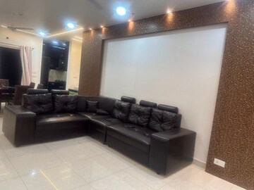 Living Room in 2.5 BHK Apartment at Prestige High Fields, Gachibowli – for Rent