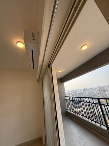 Balcony in 3 BHK Apartment at Supreme Estia Phase 1, Baner – for Rent