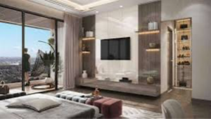 Living Room in 4 BHK Apartment at 4S The Aurrum, Sector 59 – for Sale