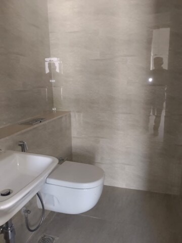 Bathroom in 3 BHK Apartment at Adani Ten BKC, Bandra East – for Rent