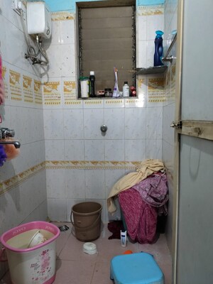 Bathroom in 1 BHK Apartment at Seawoods West – for Sale