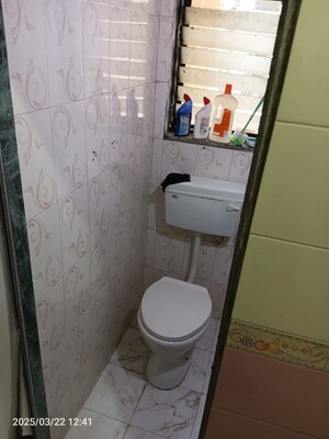 Bathroom in 1 BHK Apartment at Seawoods West – for Sale