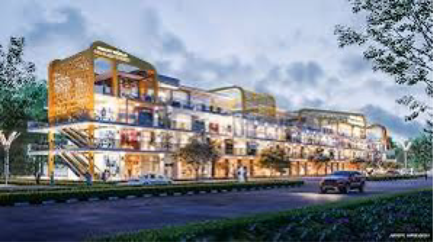 3 BHK + Study Room 1630 Sq.Ft. Apartment in Smart World Orchard