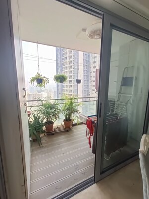 Balcony in 3.5 BHK Apartment at Wadhwa Imperial Heights, Goregaon East – for Sale