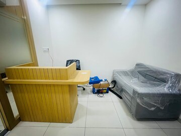 Bathroom in  Office Space at Sun Orbit, Bodakdev – for Rent