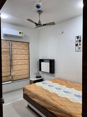Bedroom in 2 BHK Apartment at Sharada Alliance Paritosh, Balewadi – for Rent