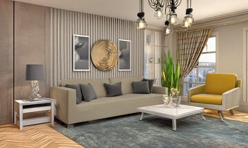 Living Room in 4 BHK Builder Floor at Sector 36 Greater Noida – for Sale
