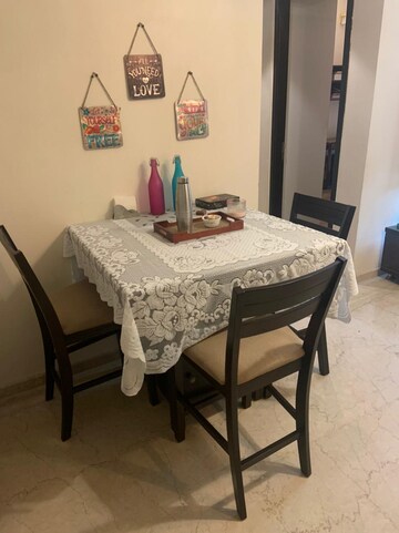 Living Room in 2 BHK Apartment at L&T Emerald Isle, Powai – for Rent
