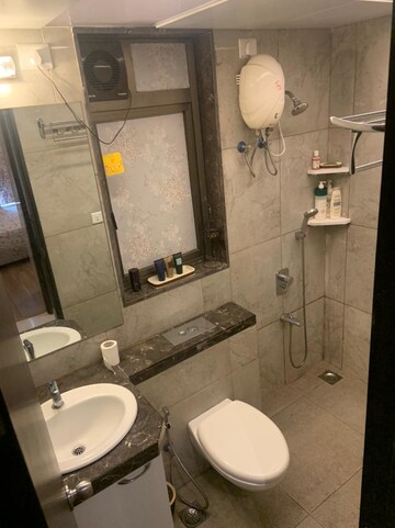Attached Bathroom in 2 BHK Apartment at L&T Emerald Isle, Powai – for Rent