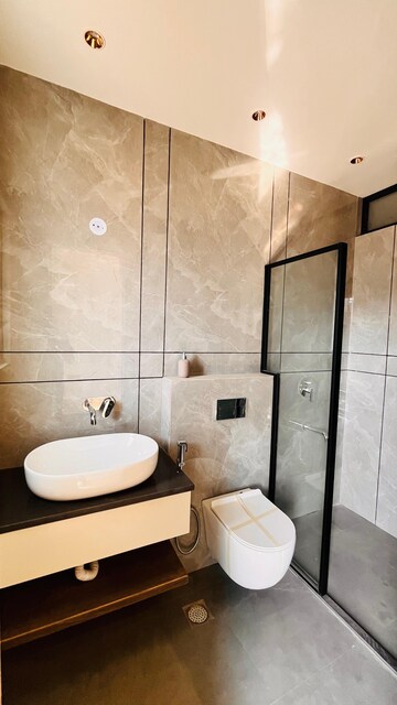Bathroom in 4 BHK Builder Floor at Auram Floor, South City 2 – for Sale