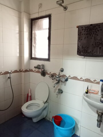 Bathroom in 1 BHK Apartment at Lodha Paradise, Majiwada – for Rent