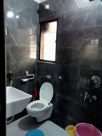 Bathroom in 1 BHK Apartment at Lodha Paradise, Majiwada – for Rent