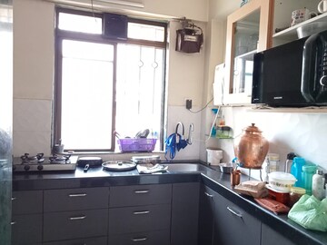 Kitchen in 1 BHK Apartment at Lodha Paradise, Majiwada – for Rent