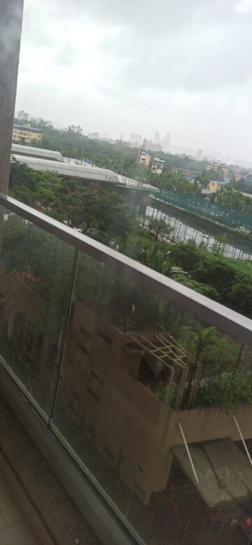 Balcony in 3 BHK Apartment at Akshar Green World, Dighe – for Rent