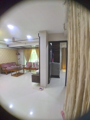 Living Room in 1 BHK Apartment at Raunak City Sector 4 D4, Kalyan West – for Sale