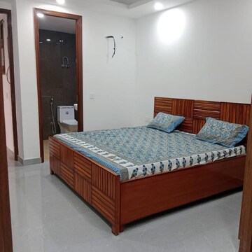 Bedroom in 1 BHK Builder Floor at Freedom Fighters Enclave – for Rent