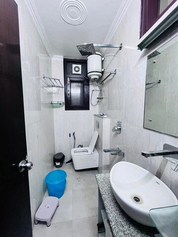 Bathroom in 2 BHK Apartment at Saket – for Rent
