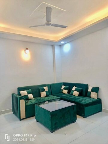 Living Room in 1 BHK Apartment at Freedom Fighters Enclave – for Rent
