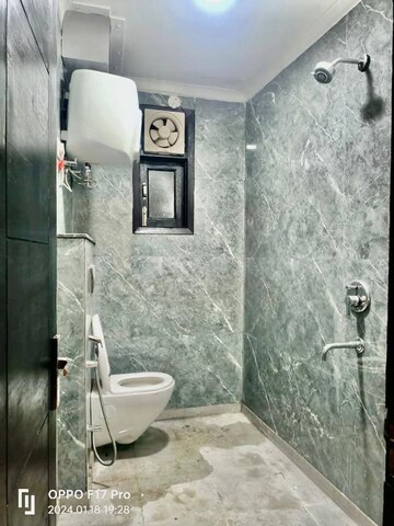 Bathroom in 1 BHK Apartment at Freedom Fighters Enclave – for Rent
