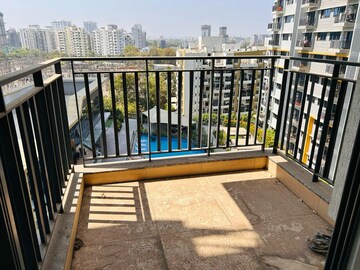 Balcony in 2 BHK Apartment at Amanora Adreno Towers, Hadapsar – for Rent